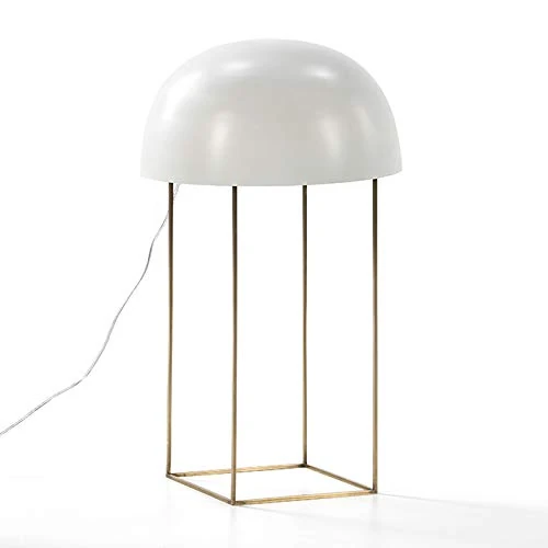 SOBREMESA Lamp 20 x 33 x 70 cm Metal Dorado/White with Trousers