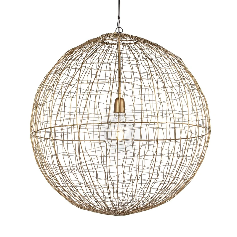 Lamp de Techo 70 x 70 x 70 cm Dorado