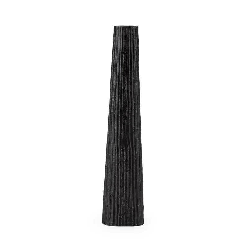 JARRON 19X10X90 Metal Bronze Envejecido