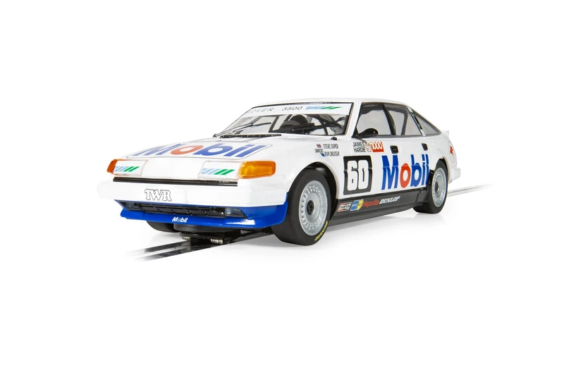 Scalextric Cars - C4535 Rover SD1-1984 Bathurst 1000 - Toy Slot Car for use with Race Tracks or Sets - Small Kids Gift Ideas for Boy/Girl Ages 3 Accessories, White
