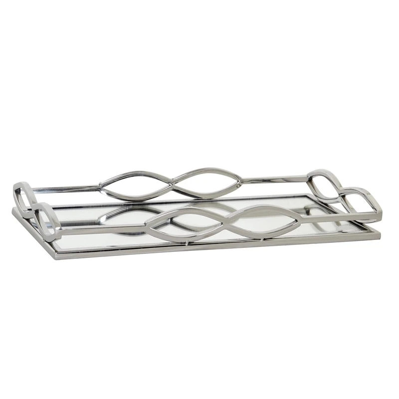 ESPEJO Maple Bandeja 40 x 19 x 5 Chrome Plateado