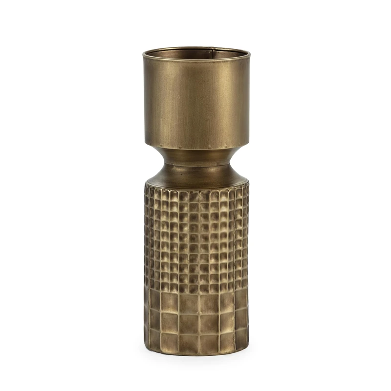 Figure 15X15X43 Metal Dorado