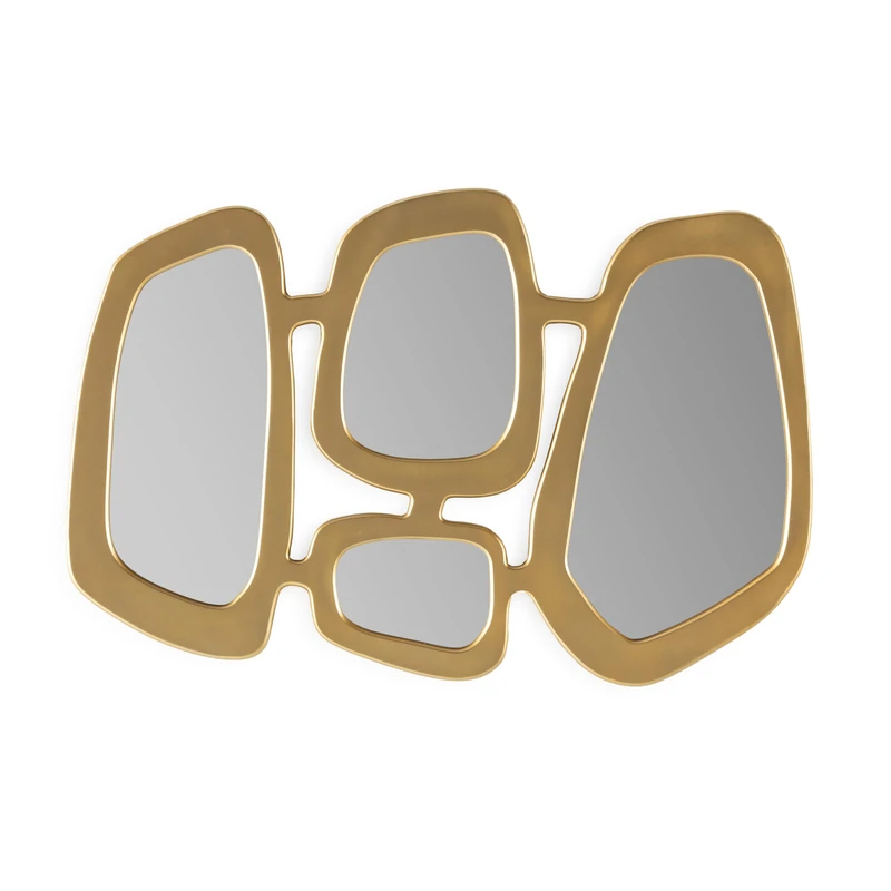 Espejo 91X2X61 Metal Dorado