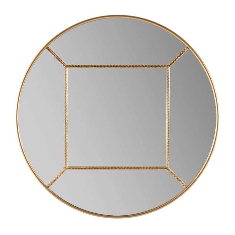 AlexandreHouse ESPEJO 91X3X91 Metal Dorado