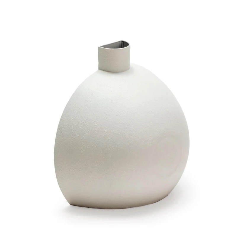JARRON 29X15X29 Metal White - Image 1