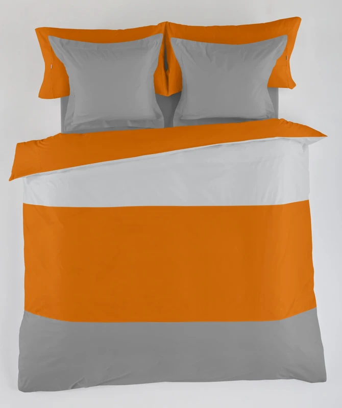 Funda Nordic Tricolour Pearlescent - Cama de 135/140 (1 Piece) - 50% Cotton / 50% Polyester - 144 Hilos. Gramage: 115