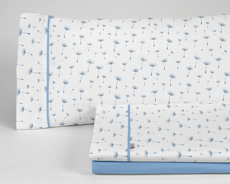 AlexandreHouse Juego Sabanas Leon Blue