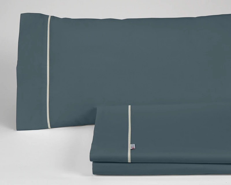 AlexandreHouse Cotton Fabric Grey Cama de 135/140 (3 pieces) -50% Cotton / 50% Polyester - 144 Hilos. Gramage: 115 - Image 1