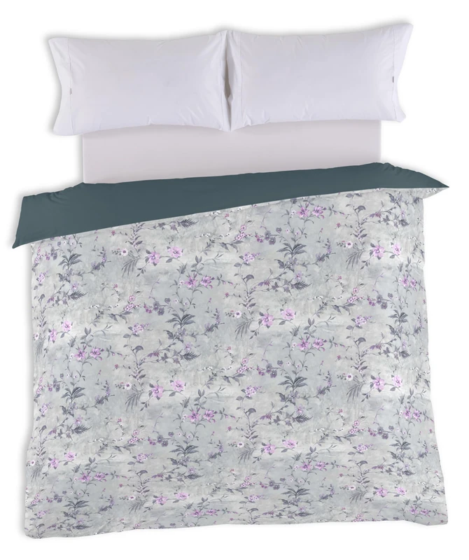AlexandreHouse FUNDA NÓRDICA CAROL 240X220 CM - IMPRESIÓN DIGITAL - DIGITAL: 100% ALGODÓN/LISO: 50% ALGODÓN - 50% POLYESTER - 144 HILOS - Image 1