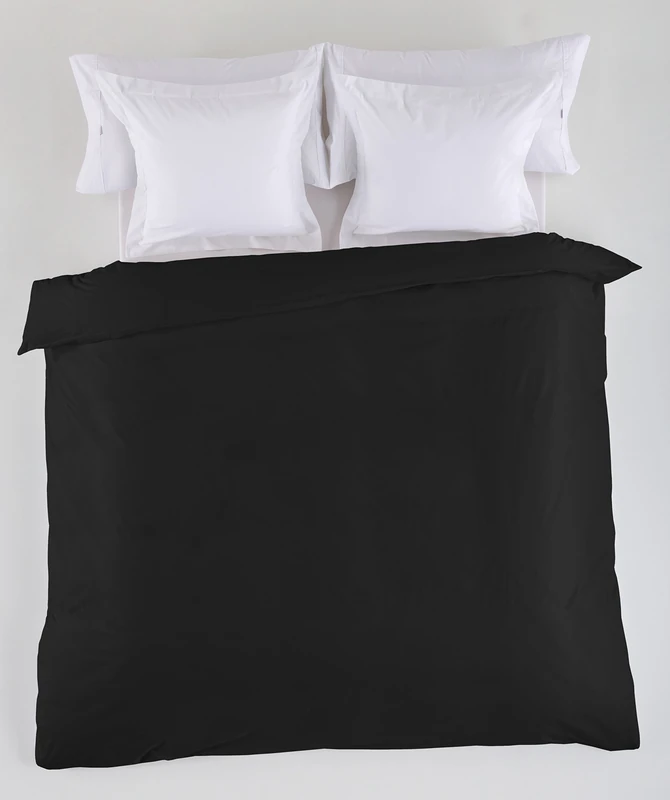 AlexandreHouse Funda Nordica Lisa Colour Cama de 180/200 (1 Piece) - 50% Cotton / 50% Polyester - 144 Hilos. Gramage: 115