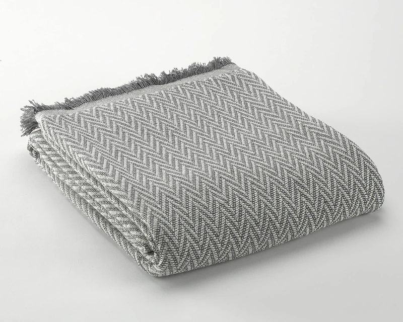 AlexandreHouse Colcha Multiusos India Grey - Image 1