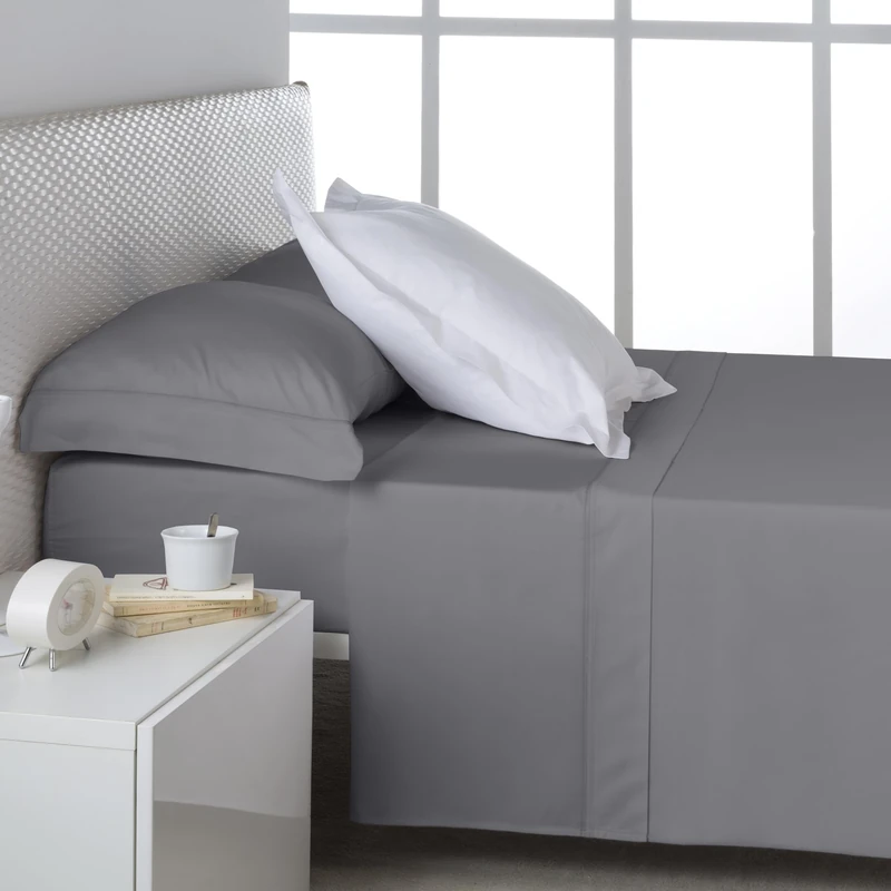 AlexandreHouse Titanium Colour Satin Juego 150 cm 3 Pieces - Image 1