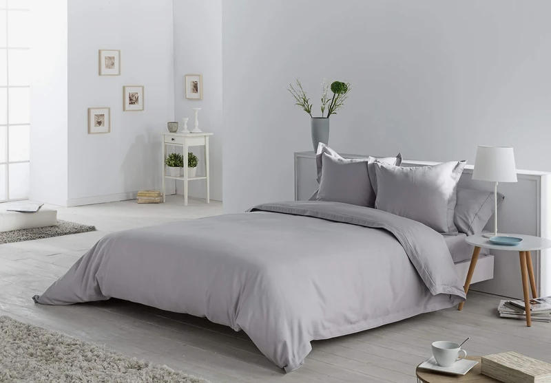 AlexandreHouse NORDIC COUNDA + 2 pieces of cotton wool in pearl colour Cama de 135/140 (5 pieces) - Tejido jacquard - 50% cotton / 50% polyester