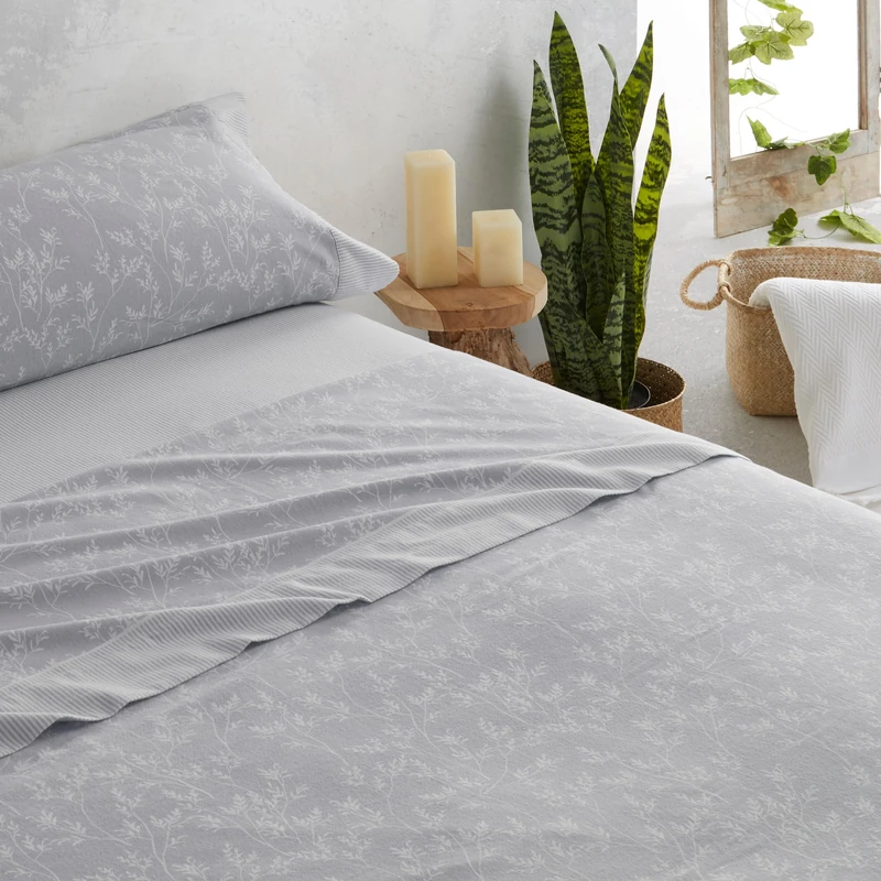 Zahara Blue Colour Cama de 150 (2 Alm) cm. 4 Pieces - Image 1