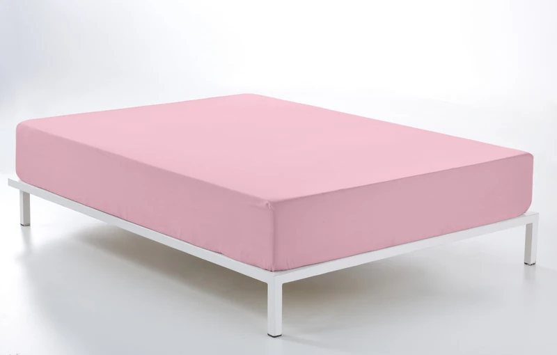 Bajera Ajustable Pink Cama de 200 (28 cm high) - 50% Cotton / 50% Polyester - 144 Hilos. Gramage: 115