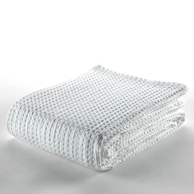 AlexandreHouse Colcha Tejida Banús Colour Blanco. Cama de 105 cm