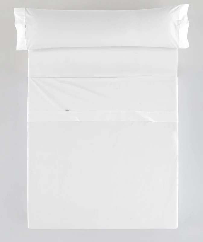 AlexandreHouse White Cotton Fabric 105 (3 Pieces) - 100% Cotton - 200 Hilos - Image 1
