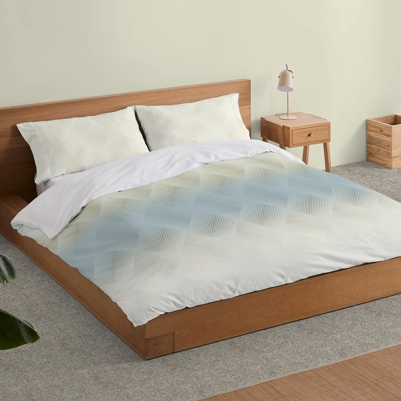 Areca duvet cover duo - digital print - 150 cm bed. - Image 1