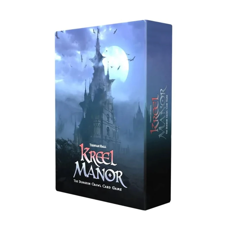 Hall Or Nothing Productions | Kreel Manor | Dungeon Crawl Card Game | Ages 14+ | 1-3 Players | 30-60 Minutes Playing Time