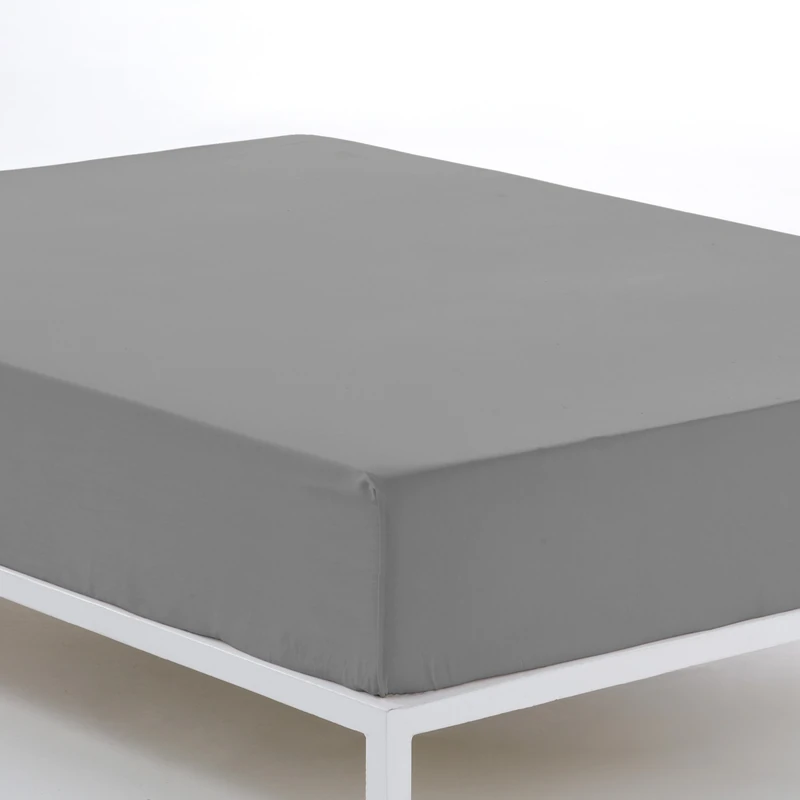 Adjustable colour plomo Cama de 180 (35 cm high) - 50% cotton / 50% polyester - 144 hilos. Gramage: 115