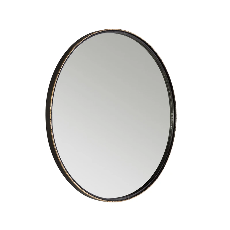 AlexandreHouse ESPEJO 61X61X3 Metal Black/Dorado