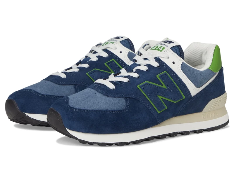 New Balance Men's 574 Sneaker, NB Navy, 11.5 UK