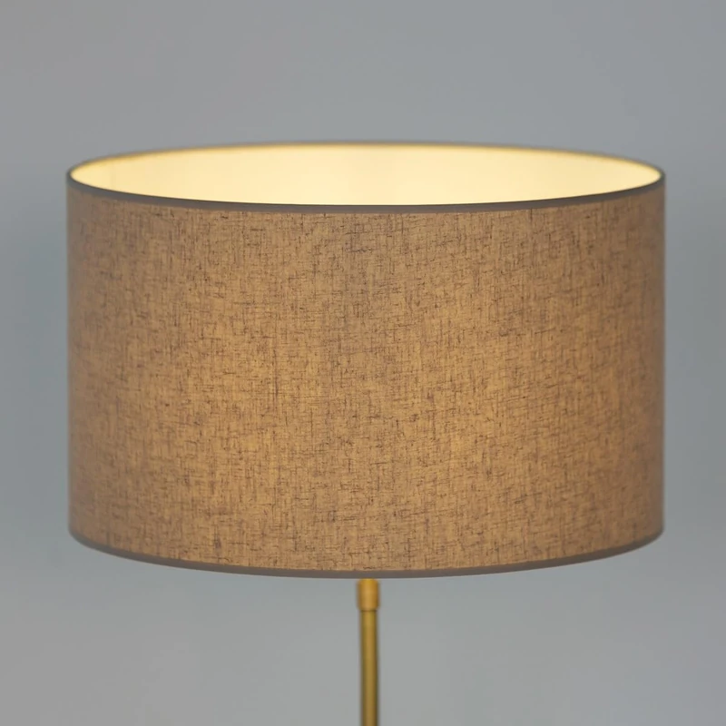 Lino Pantalla Tubo 40 x 40 x 24 cm Natural - Image 1