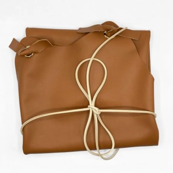 Malle W Trousseau MWTR016 Leather Apron, Brass