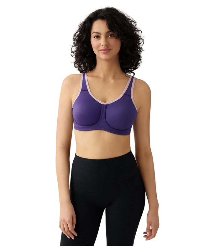 Wacoal Women's Underwire Sport Bra, Mulberry Purple, 34I US - Image 1