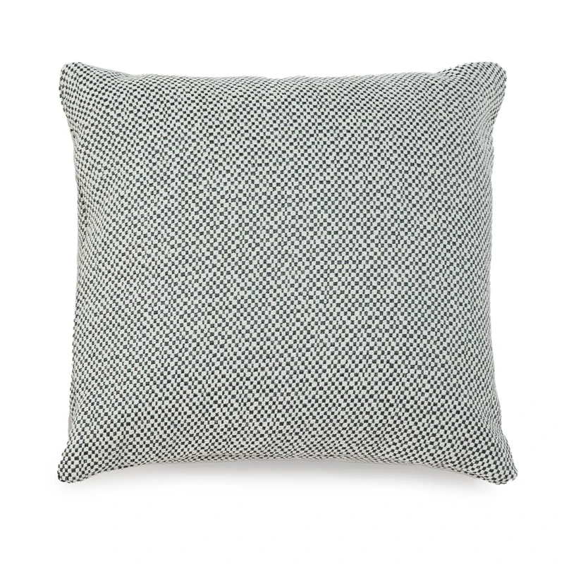 AlexandreHouse Cojin 40 x 40 cm Green and White Canvas - Image 1