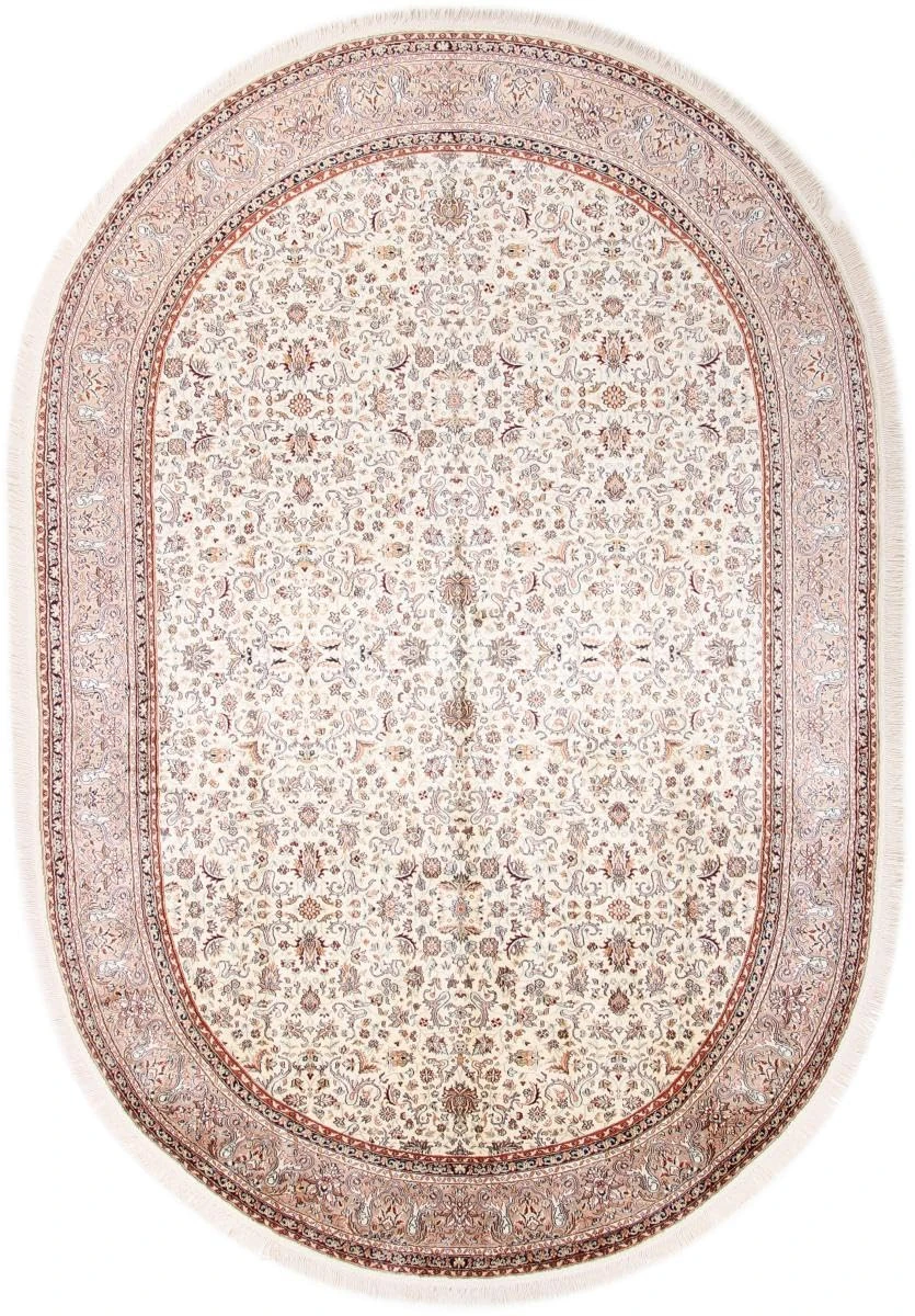 Nain Trading Kashmir Silk 203x300 Hand-knotted Oriental Rug Rug Carpet Silk India