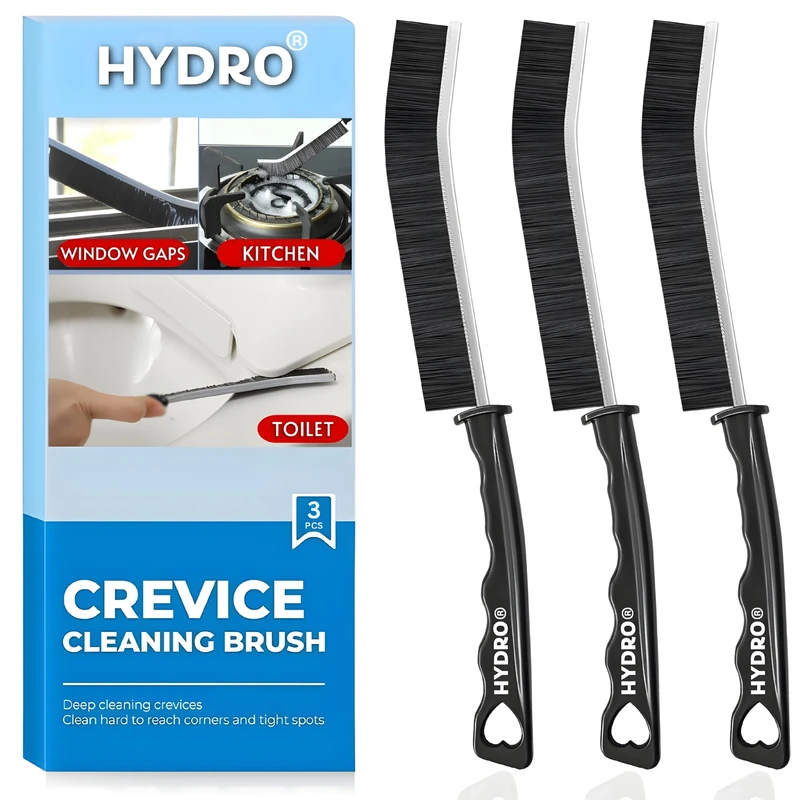 Crevice Cleaning Brush, Window Cleaning Equipment, Multifunctional Cleaning Tool For Bathroom, Shower & Grout, Magic Brush For Tiles, Window Tracks Gaps, UK Cleaning Brush, Scrubbing Brush.