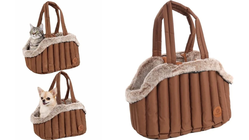 Flamingo CARRYING BAG TUKE BROWN 41x28x30CM