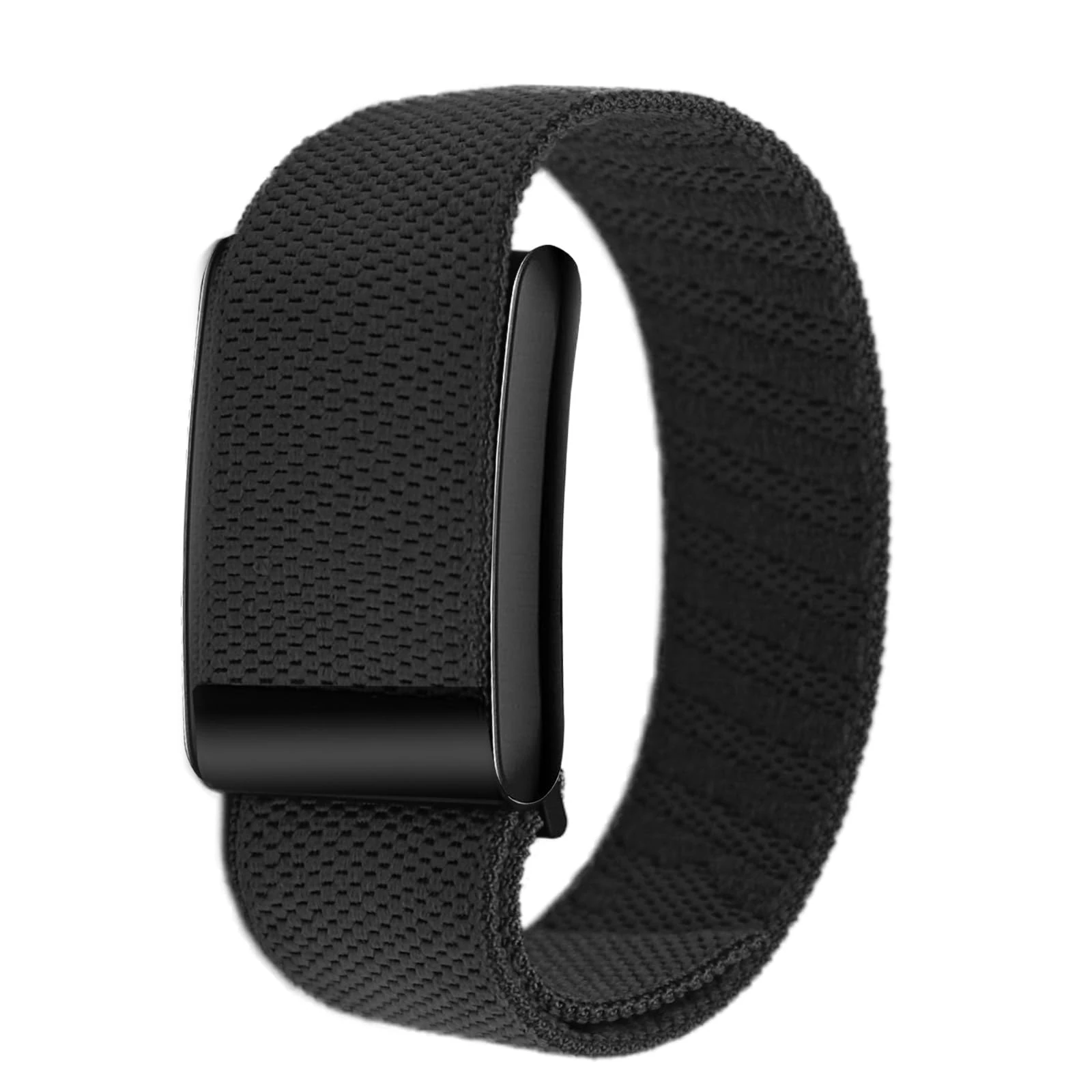 SportBandIt WHOOP Compatible Fitness Band - BLACK Waterproof Replacement Strap for WHOOP 3.0/4.0 | Durable Sleep & Heart Rate Tracker Accessory | Affordable Activity Monitor Band