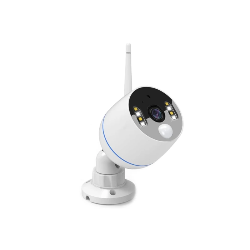Levitantes 1080p 2MP Outdoor Camera with Color Night Vision, Ideal for Outdoor Surveillance and Monitoring.