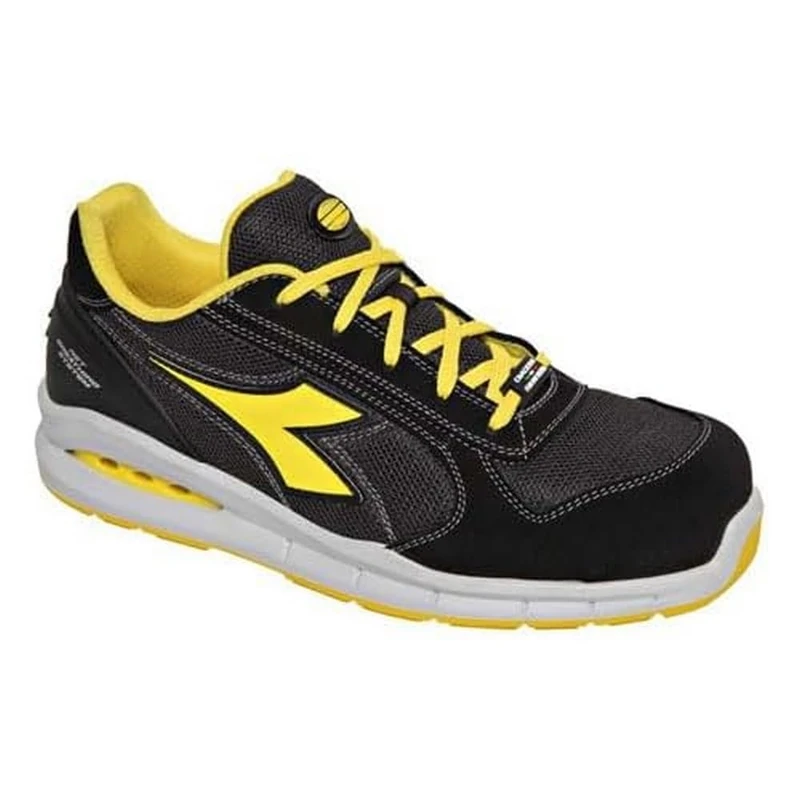 Diadora Unisex's Run Airbox Fire & Safety Shoe, Black, 9.5 UK