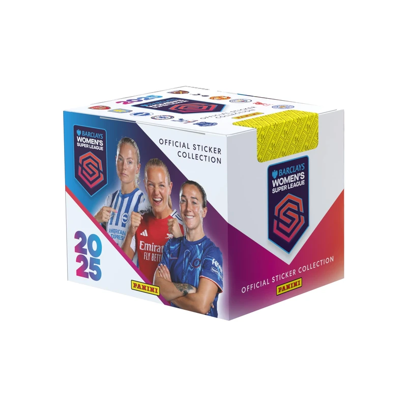 Barclays Women's Super League Official Sticker Collection 2025 - x50 Packs - Image 1