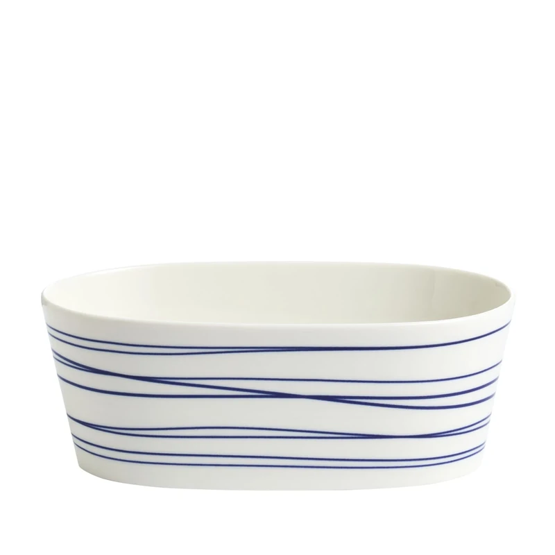 Royal Doulton 1815 Pacific Trough Planter 25.7 x 9.8cm Blue