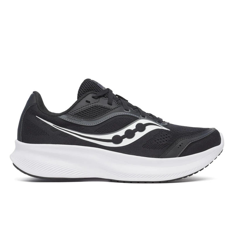 Saucany Men's Cohesion 18 Shoes, Black/White, 7 UK