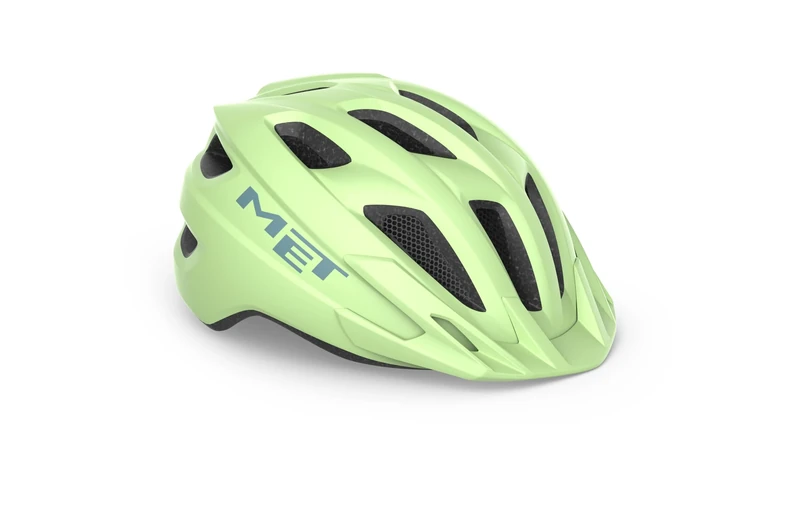 MET Crackerjack Youth Cycling Helmet, Mint Green, Size 52-57cm