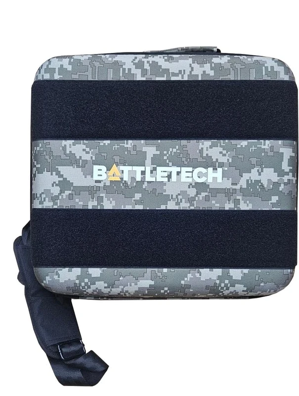 Catalyst | BattleTech Field Commander's Case | Storage BattleTech Rulebooks, Record Sheets, Dice, Rulers, Pencils | with Velcro Strips | Miniature Organizer