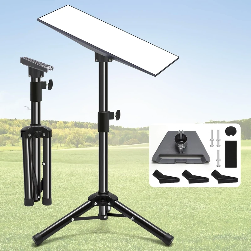 LIROPAU Gen 3 Tripod Stand, Compatible with Starlink Tripod Mounting Kit, Gen 3 Mount, Portable Gen 3 Tripod, Adjustable Folding Metal Tripod Stand Gen 3, Includes Pipe Adapter
