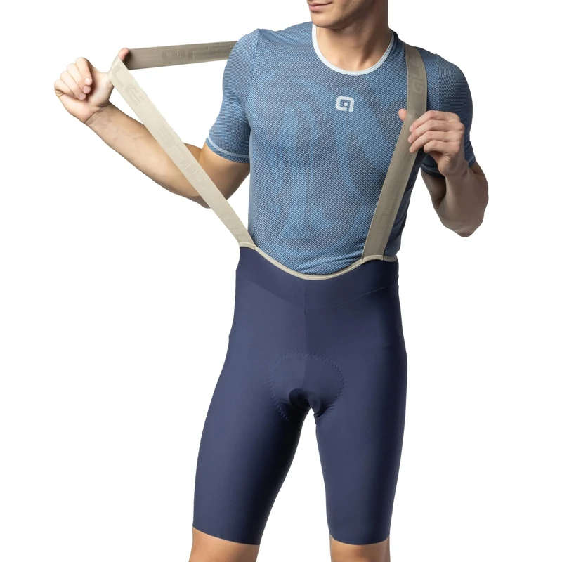 Alé Cycling Men's PR.E Master 2.0 Bib Shorts, Navy Blue, XL