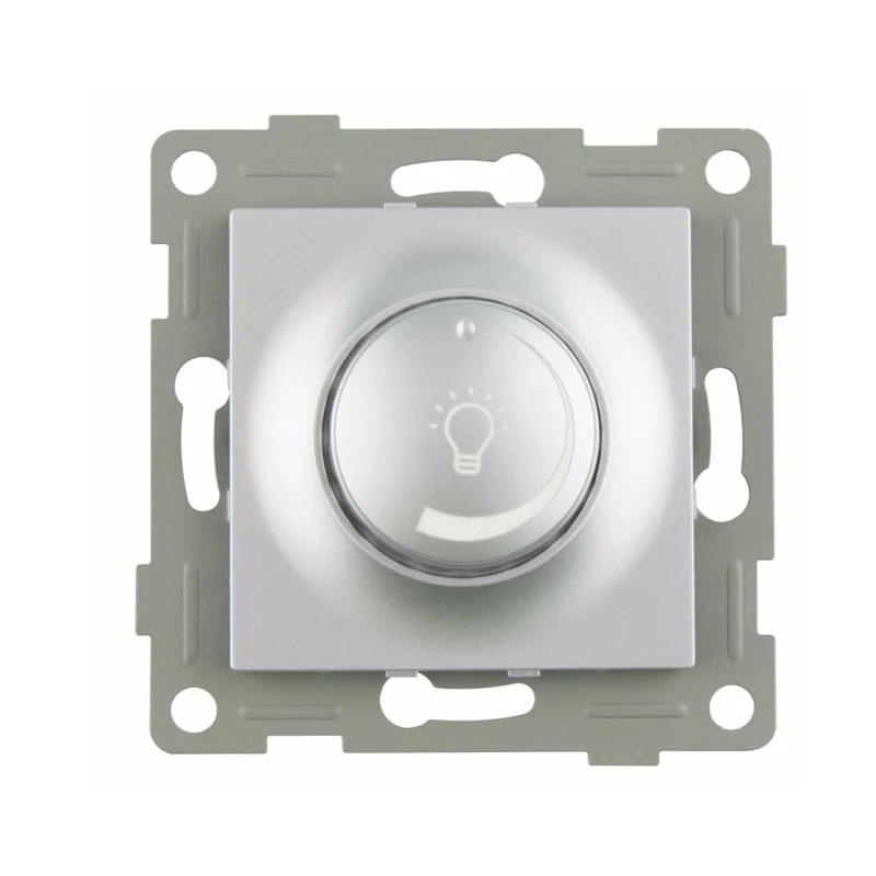 S-EMPOT TITANIUM LED DIMMER: Control the lighting of your space with elegance and efficiency. Its titanium design and LED technology ensure optimal and long-lasting performance. - Image 1