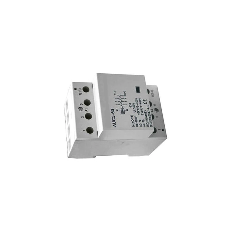 Three-Phase contactor 63A-230VAC 4 Open Contacts, Ideal for Controlling Motors and high Power Electrical Systems.