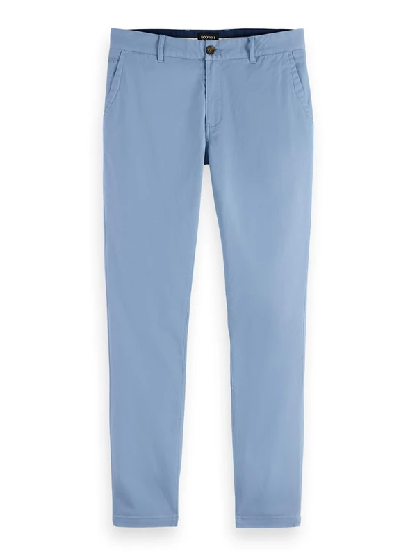 Scotch & Soda Men's Mott Chino, Faded Denim, 30-32