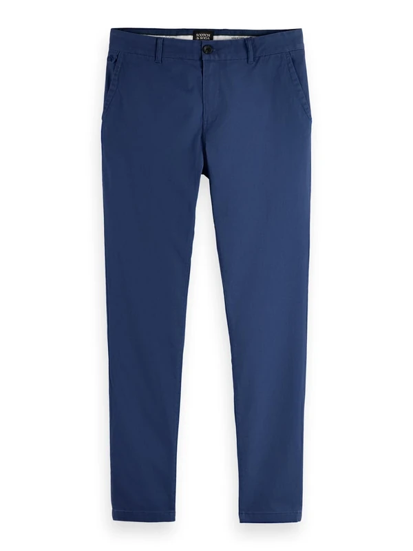 Scotch & Soda Men's Mott Chino, Insignia Blue, 33-34