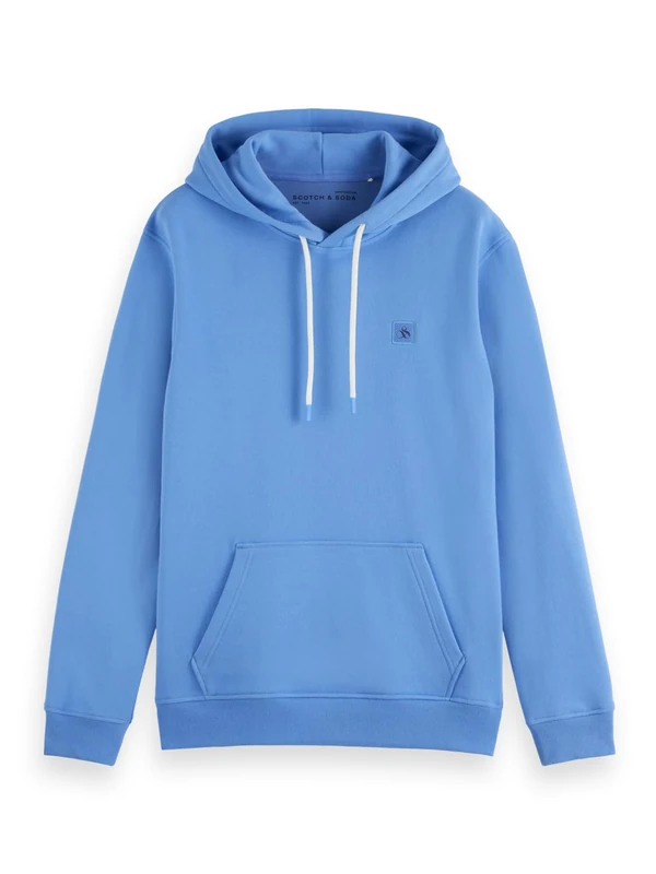 Scotch & Soda Seasonal Core - Regular-Fit Logo Badge Hoodie