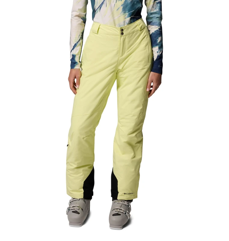 Columbia Women's Bugaboo 2 Pant, Ski Trousers, Citron Haze, Large Short