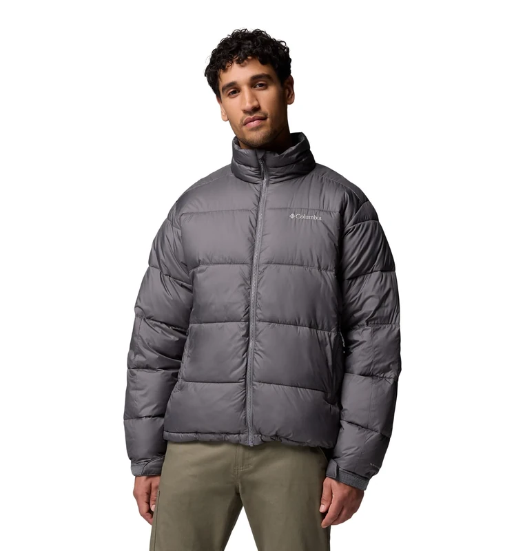 Columbia Men's Pike Lake 2 Jacket, Puffer Jacket, City Grey, XXL